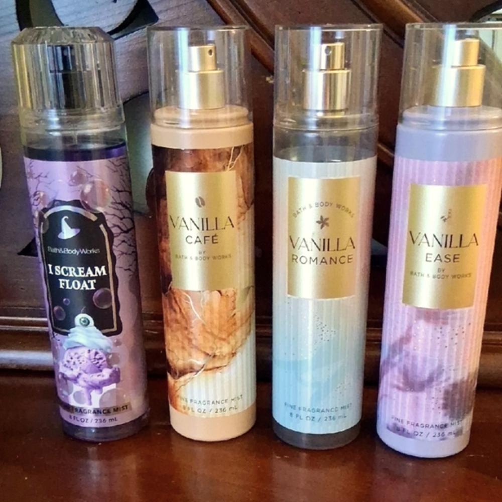 Bath And Body Works Mist Bundle